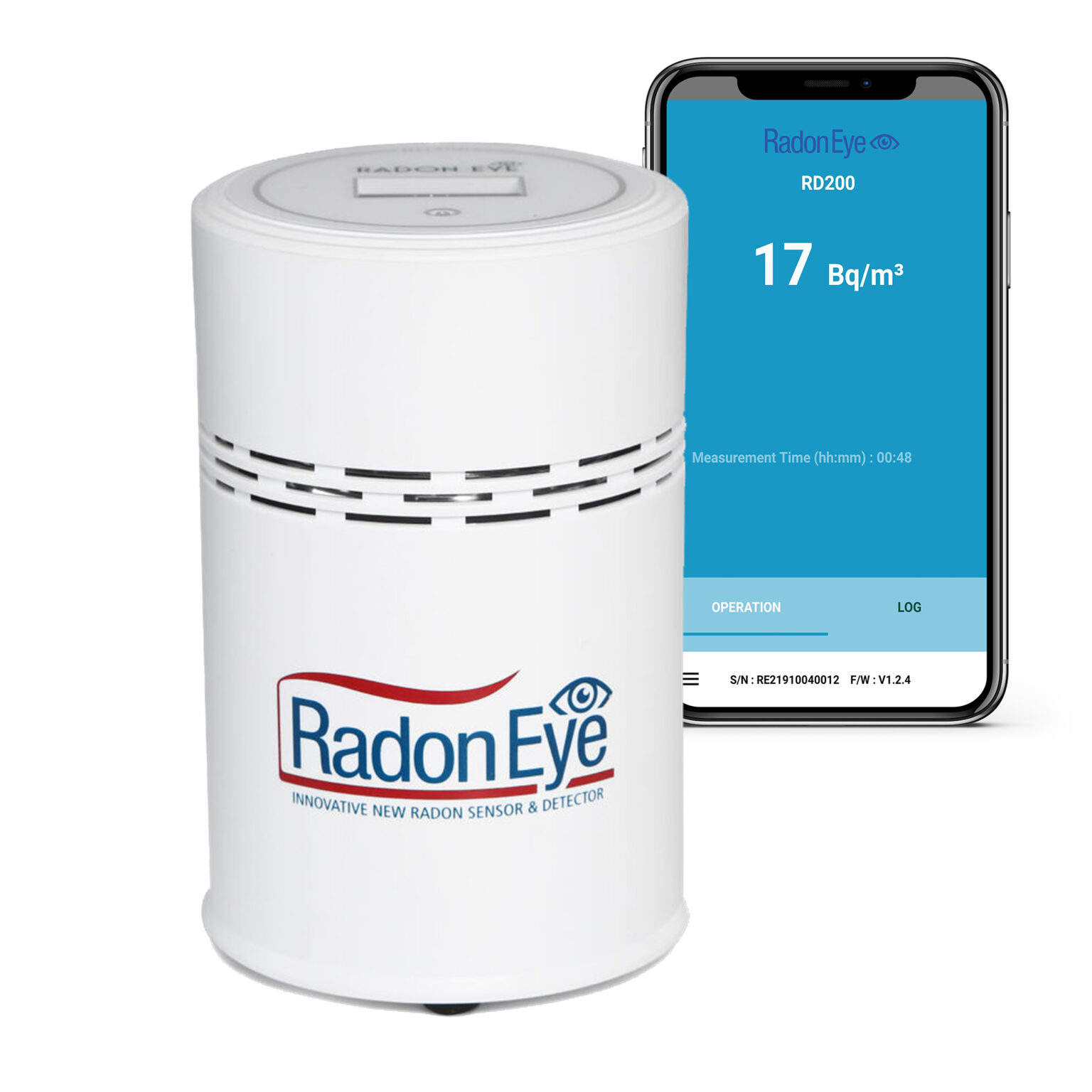 RadonEye (Bluetooth) Radon Detector in Bq/m3 RadonMarket