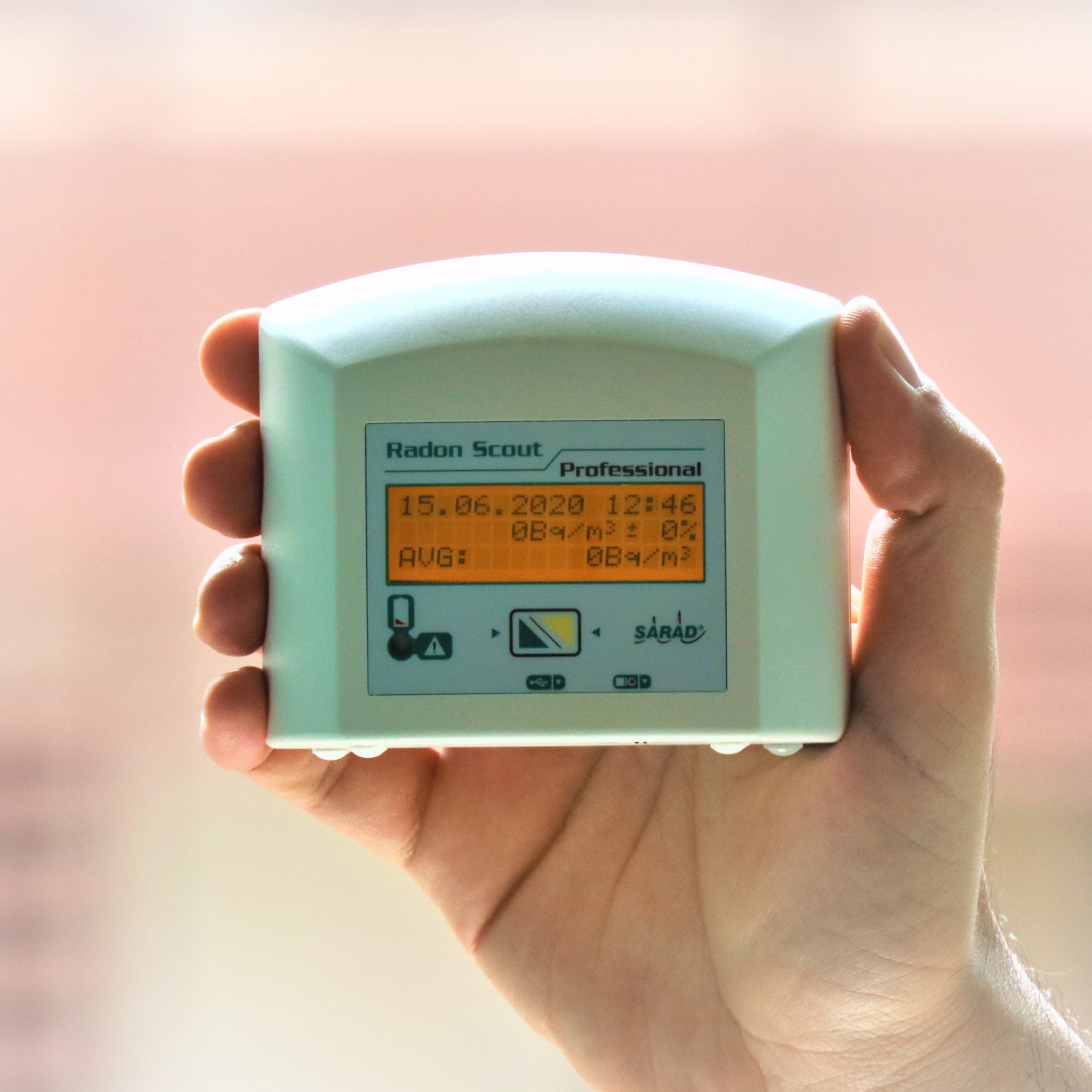 Medidor de Gas Radón Sarad RADON SCOUT PLUS medición continua