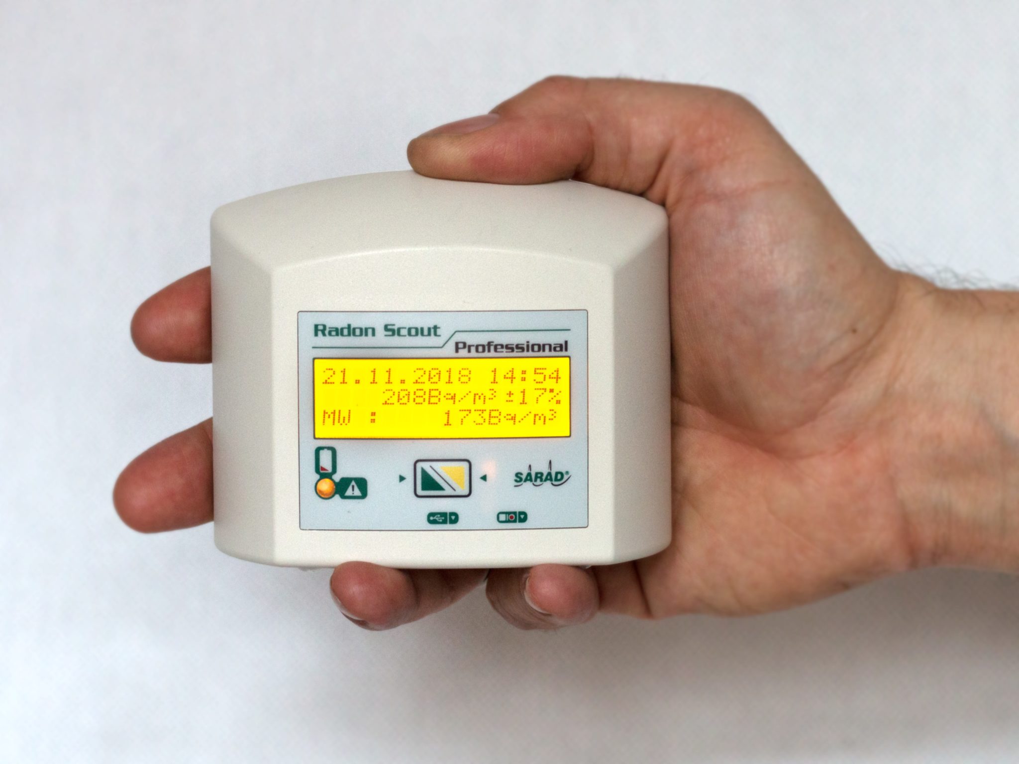 Radon test kit per la casa - FIDOtrack (1 Rivelatore CR-39)